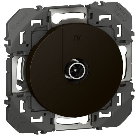 600551 Legrand - Dooxie Prise TV simple étoile blindée - Noir