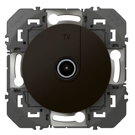 600551 Legrand - Dooxie Prise TV simple étoile blindée - Noir