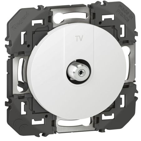 600350 Legrand - Dooxie Prise TV TypeF à visser - Blanc