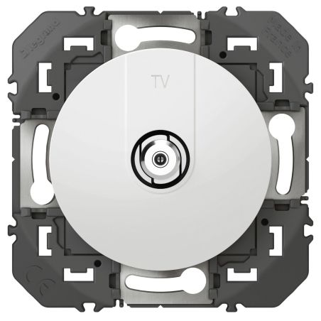 600350 Legrand - Dooxie Prise TV TypeF à visser - Blanc