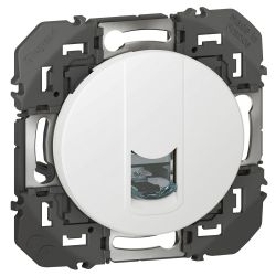 600375 Legrand - Dooxie Prise blindée RJ45 catégorie 6 STP - Blanc