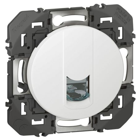 600375 Legrand - Dooxie Prise blindée RJ45 catégorie 6 STP - Blanc