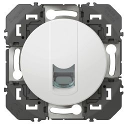 600375 Legrand - Dooxie Prise blindée RJ45 catégorie 6 STP - Blanc