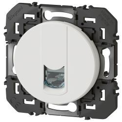 600375 Legrand - Dooxie Prise blindée RJ45 catégorie 6 STP - Blanc