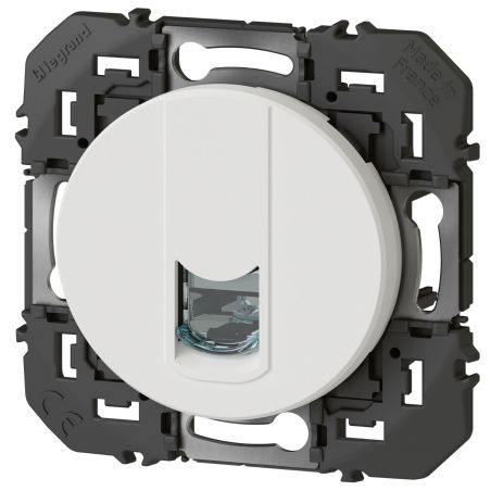 600375 Legrand - Dooxie Prise blindée RJ45 catégorie 6 STP - Blanc