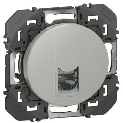 600475 Legrand - Dooxie Prise blindée RJ45 catégorie 6 STP - Aluminium