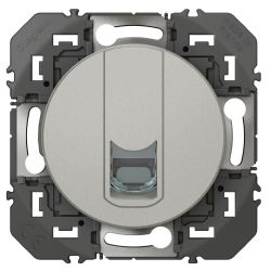 600475 Legrand - Dooxie Prise blindée RJ45 catégorie 6 STP - Aluminium