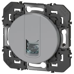 600475 Legrand - Dooxie Prise blindée RJ45 catégorie 6 STP - Aluminium