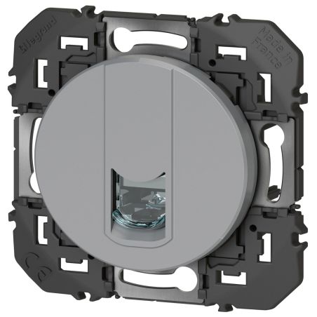 600475 Legrand - Dooxie Prise blindée RJ45 catégorie 6 STP - Aluminium