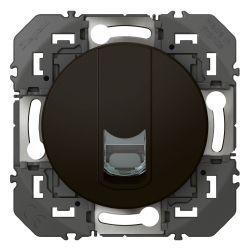 600575 Legrand - Dooxie Prise blindée RJ45 catégorie 6 STP - Noir