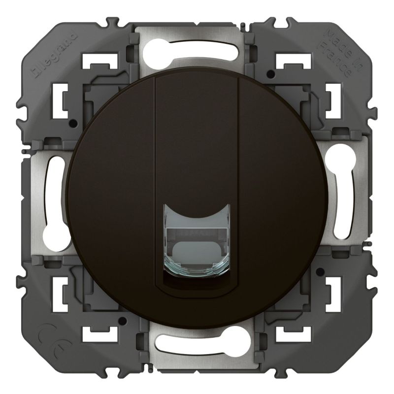 600575 Legrand - Dooxie Prise blindée RJ45 catégorie 6 STP - Noir
