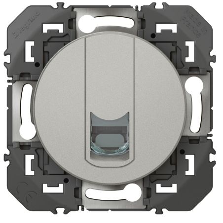 600476 Legrand - Dooxie Prise RJ45 catégorie 6 FTP - Aluminium