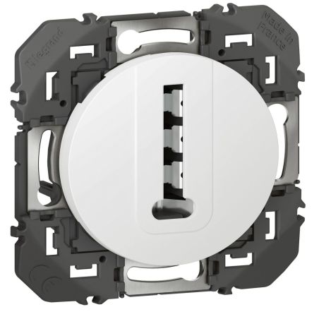 600368 Legrand - Dooxie Prise téléphone en T - Blanc
