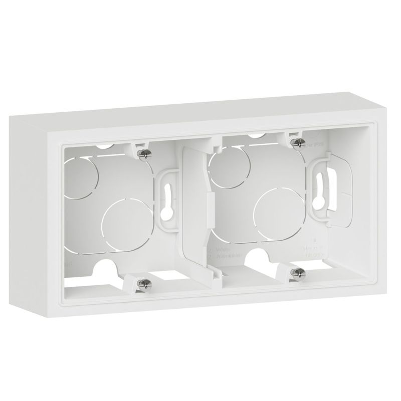 600042 Legrand - Dooxie Cadre saillie 2 postes - Blanc