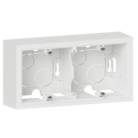 600042 Legrand - Dooxie Cadre saillie 2 postes - Blanc