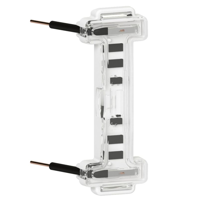 600143 Legrand - Dooxie Voyant LED lumineux 12/24/48V à raccordement par montage direct 2 fils - Blanc