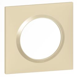 600811 Legrand - Dooxie Plaque de finition carrée 1 poste - Dune