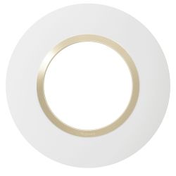 600970 Legrand - Dooxie Plaque de finition ronde 1 poste - Dune