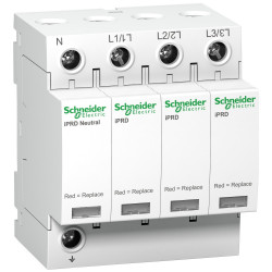 A9L08601 Schneider - Parafoudre triphasé + neutre de type 3 iPRD8r - 8kA - report de signalisation