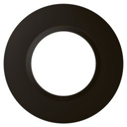 600994 Legrand - Dooxie Plaque de finition ronde 1 poste - Noir