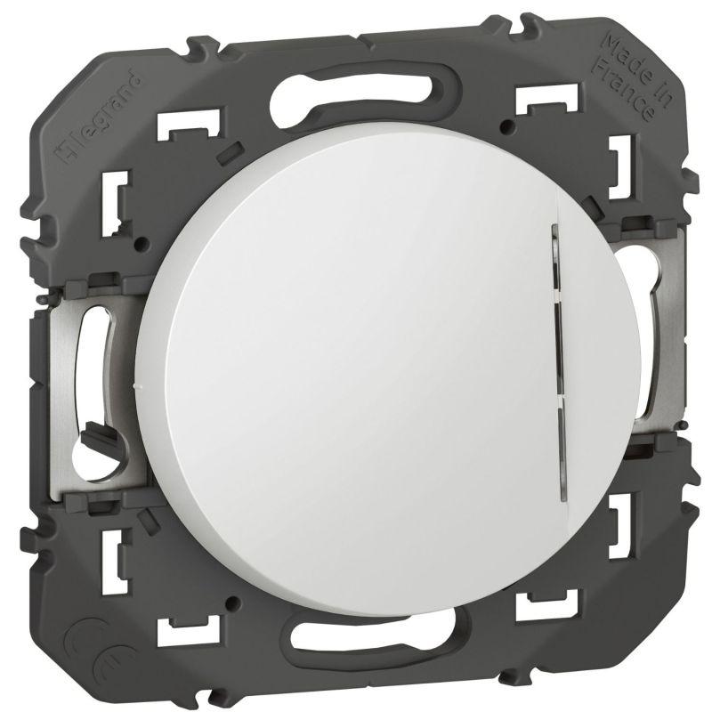 600011 Legrand - Dooxie Interrupteur ou va-et-vient avec voyant lumineux 10A 250V - Blanc