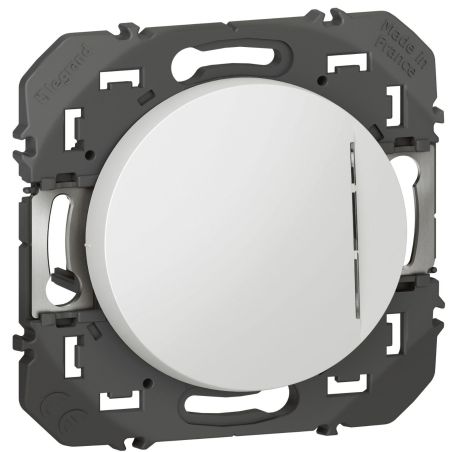 600011 Legrand - Dooxie Interrupteur ou va-et-vient avec voyant lumineux 10A 250V - Blanc