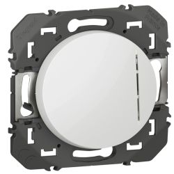600003 Legrand - Dooxie Interrupteur ou va-et-vient lumineux à équiper d'un voyant - Blanc