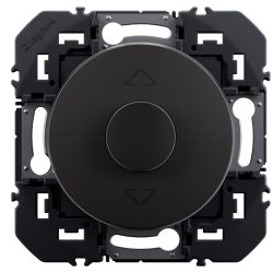 600222 Legrand - Dooxie Poussoir commande de volets roulants 2 boutons - Noir