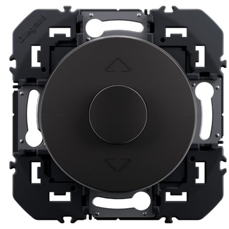 600222 Legrand - Dooxie Poussoir commande de volets roulants 2 boutons - Noir