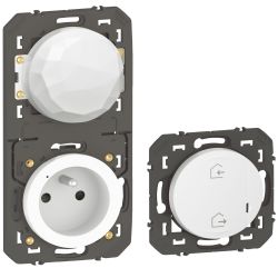 600670A Legrand - Dooxie Pack démarrage connecté with Netatmo sans plaque - Blanc