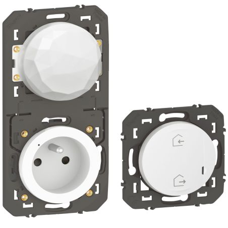 600670A Legrand - Dooxie Pack démarrage connecté with Netatmo sans plaque - Blanc