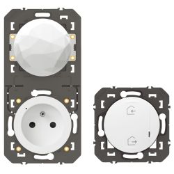 600670A Legrand - Dooxie Pack démarrage connecté with Netatmo sans plaque - Blanc