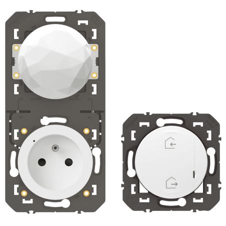 600670A Legrand - Dooxie Pack démarrage connecté with Netatmo sans plaque - Blanc