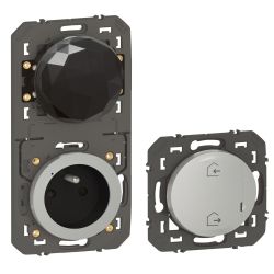 600770A Legrand - Dooxie Pack démarrage connecté with Netatmo sans plaque - Aluminium