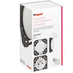 600690A Legrand - Dooxie Pack extension connecté with Netatmo sans plaque - Blanc