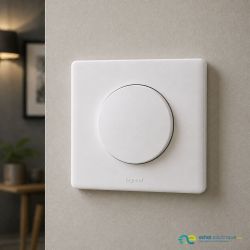 600004 Legrand - Dooxie Poussoir simple 6A 250V - Blanc