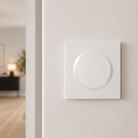 600801 Legrand - Dooxie Plaque de finition carrée 1 poste - Blanc