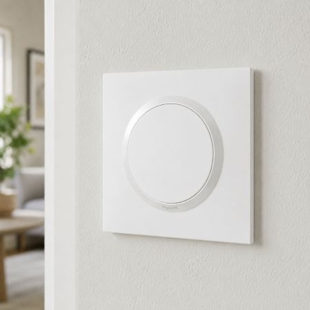 600801 Legrand - Dooxie Plaque de finition carrée 1 poste - Blanc