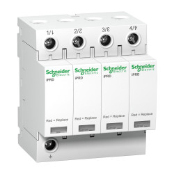A9L40421 Schneider - Parafoudre tétrapolaire de type 2 iPRD40r - 40kA - report de signalisation