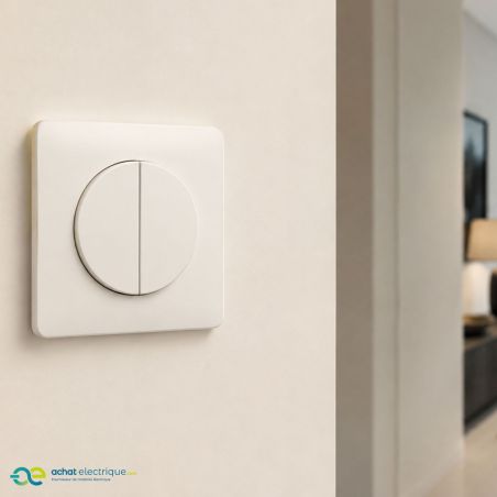 600031 Legrand - Dooxie Transformeur 5 fonctions va-et-vient et poussoir - Blanc