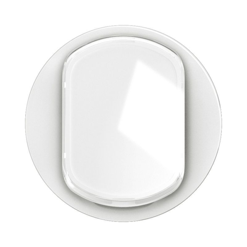 CB5001 Enjoliveur porte étiquette pour mécanisme interrupteur/va-et-vient ou poussoir Legrand Céliane, coloris blanc
