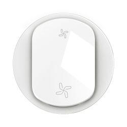 CB6001 Enjoliveur pour mécanisme commande VMC Legrand Céliane, coloris blanc