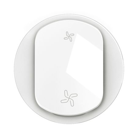 CB6001 Enjoliveur pour mécanisme commande VMC Legrand Céliane, coloris blanc