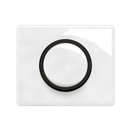 CB6006 Enjoliveur spécifique pour mécanisme à anneau Legrand Céliane, coloris porcelaine de limoges