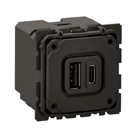 CM0153 Mécanisme chargeur USB TYPE A et C, 15W Legrand Céliane