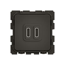 CM0154 Mécanisme chargeur double USB Type C, 20W, Charge rapide Legrand Céliane