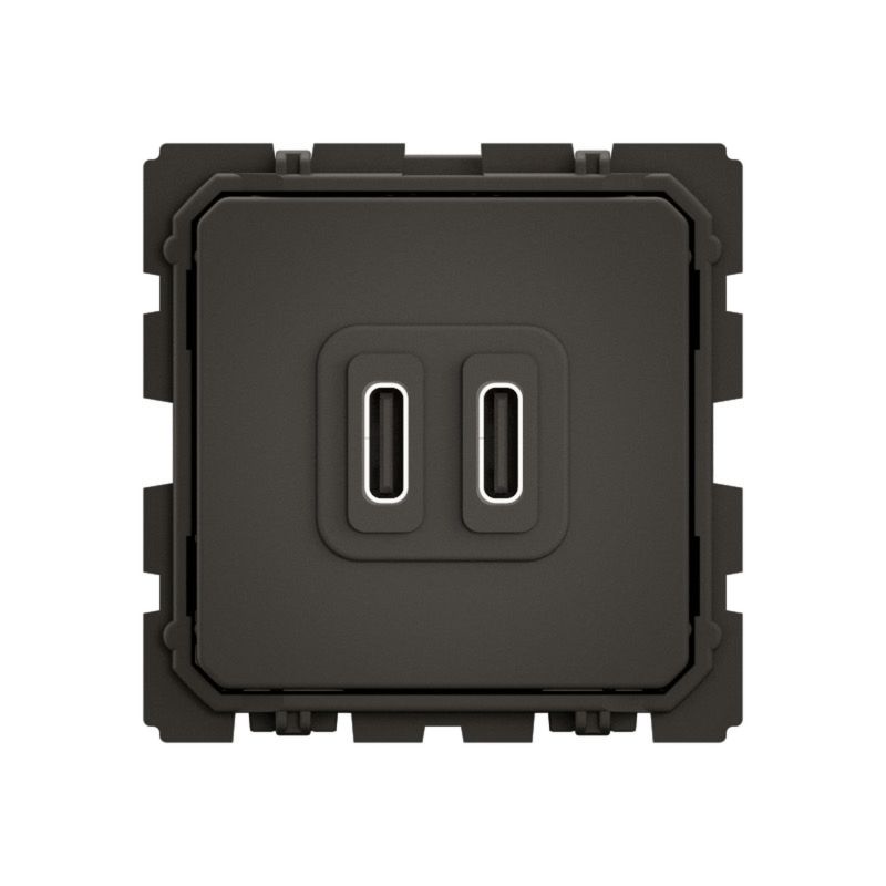 CM0154 Mécanisme chargeur double USB Type C, 20W, Charge rapide Legrand Céliane