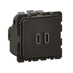 CM0154 Mécanisme chargeur double USB Type C, 20W, Charge rapide Legrand Céliane