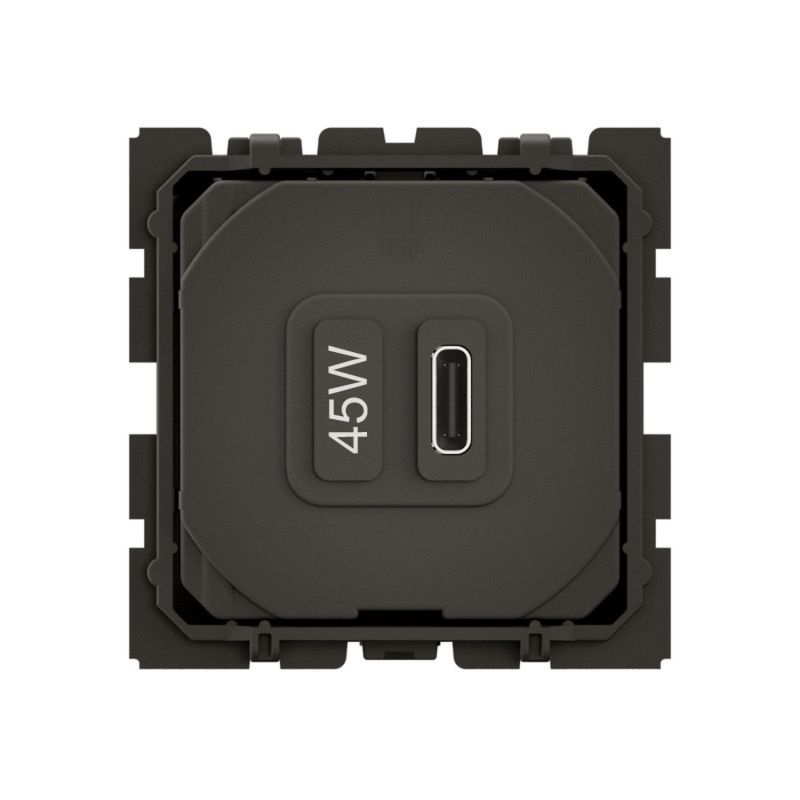 CM0156 Mécanisme chargeur USB Type C, 45W, Charge rapide Legrand Céliane