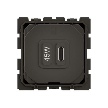 CM0156 Mécanisme chargeur USB Type C, 45W, Charge rapide Legrand Céliane